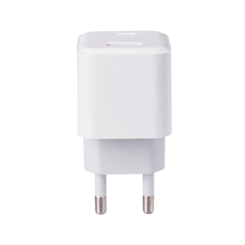 Сетевое зарядное устройство, USB + Type-C, в ассортименте
