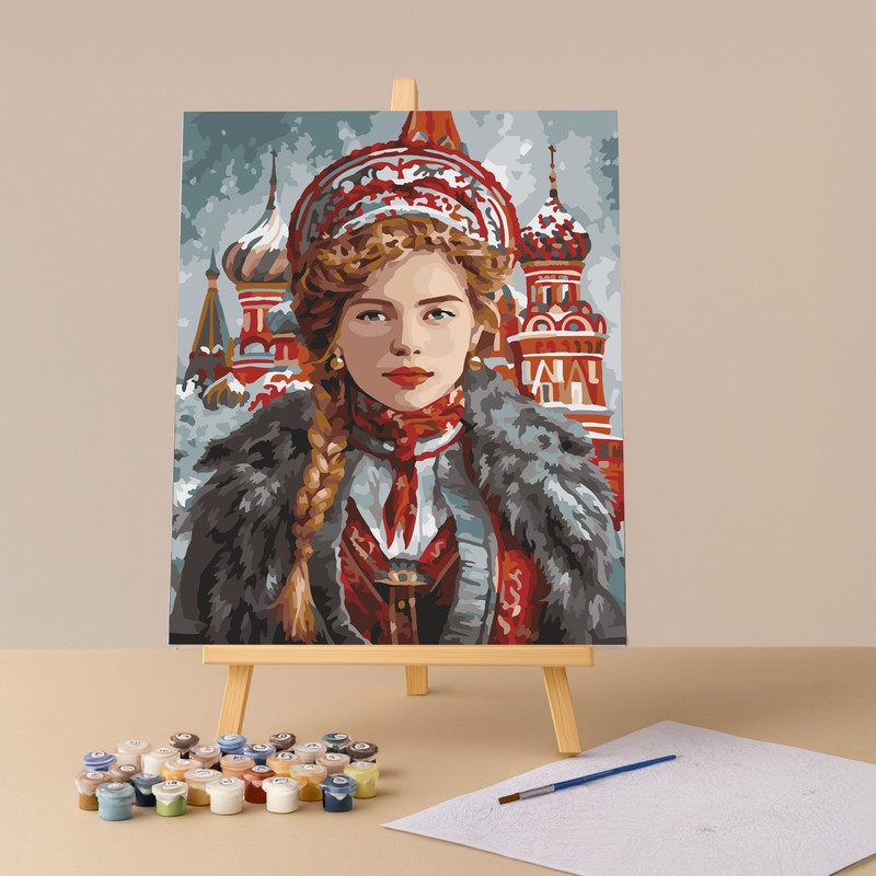 Картина по номерам на холсте, 30х40, в ассортименте