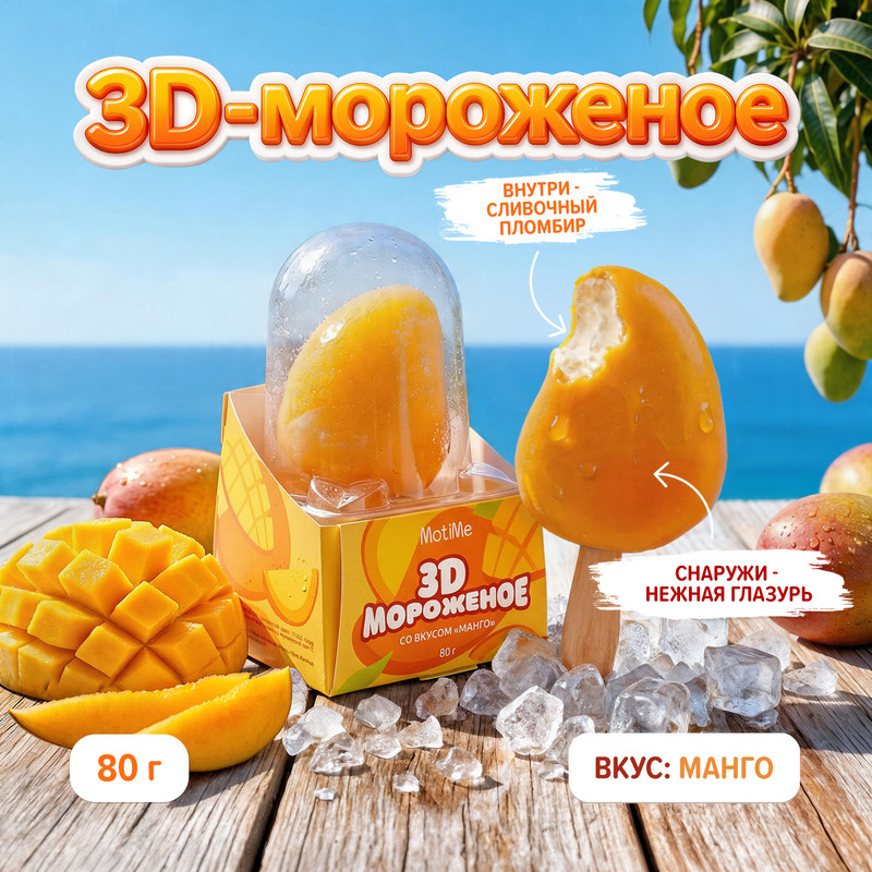 Мороженое молочное 
