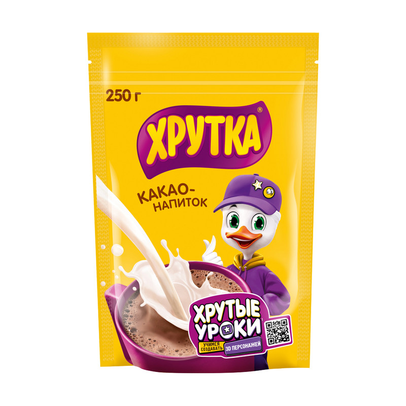 Какао-напиток, Хрутка, быстрорастворимый, 250 г
