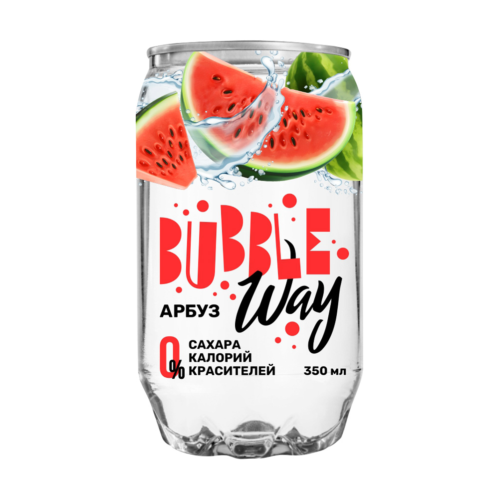 Напиток газированный, Bubble Way, 350 мл, в ассортименте - купить в ...