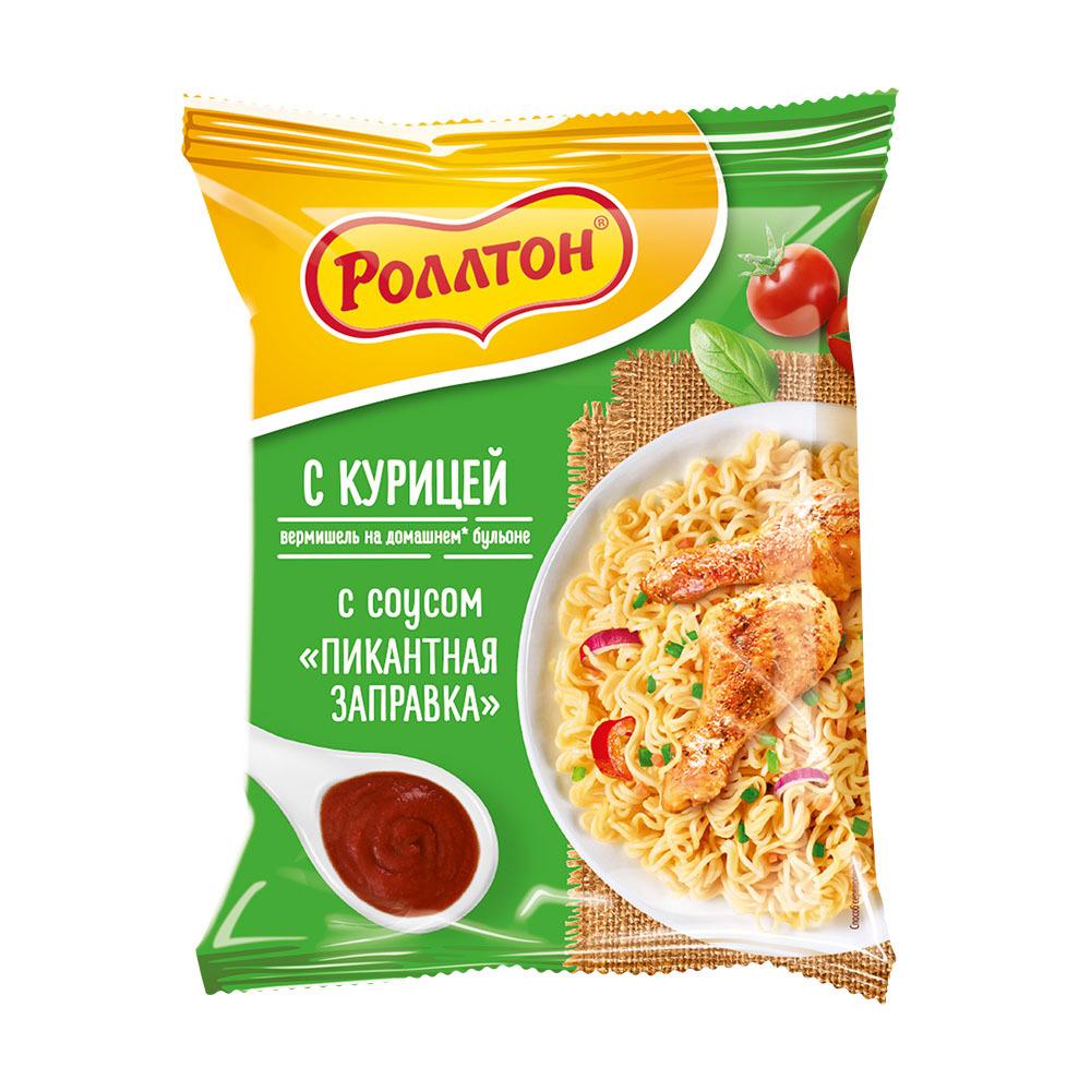 Вермишель быстрого приготовления, Роллтон, 65 г, в ассортименте ...