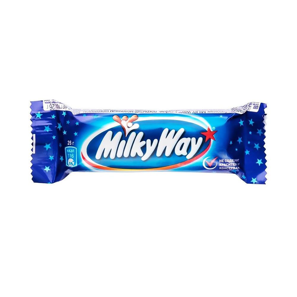 Батончик шоколадный, Milky Way, 26 г - купить в интернет-магазине Fix Price  в г. Москва по цене 19,60 ₽