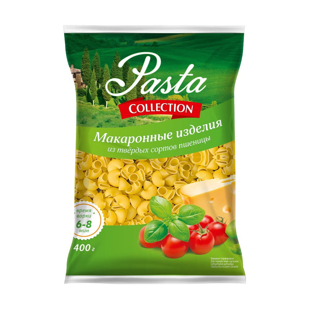 Макароны, Pasta collection, улитки, 400 г - купить в интернет-магазине Fix  Price в г. Москва по цене 29,50 ₽