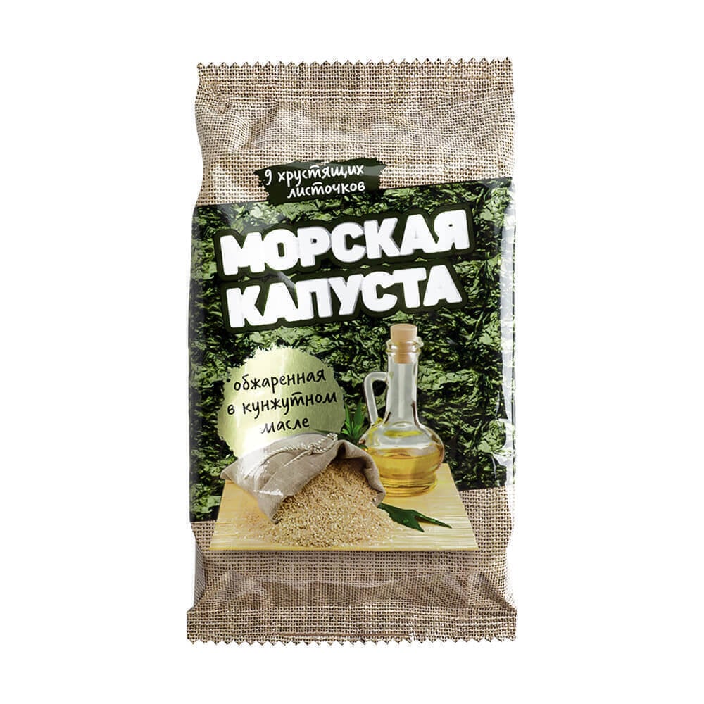 Чипсы из морской капусты, 4,5 г