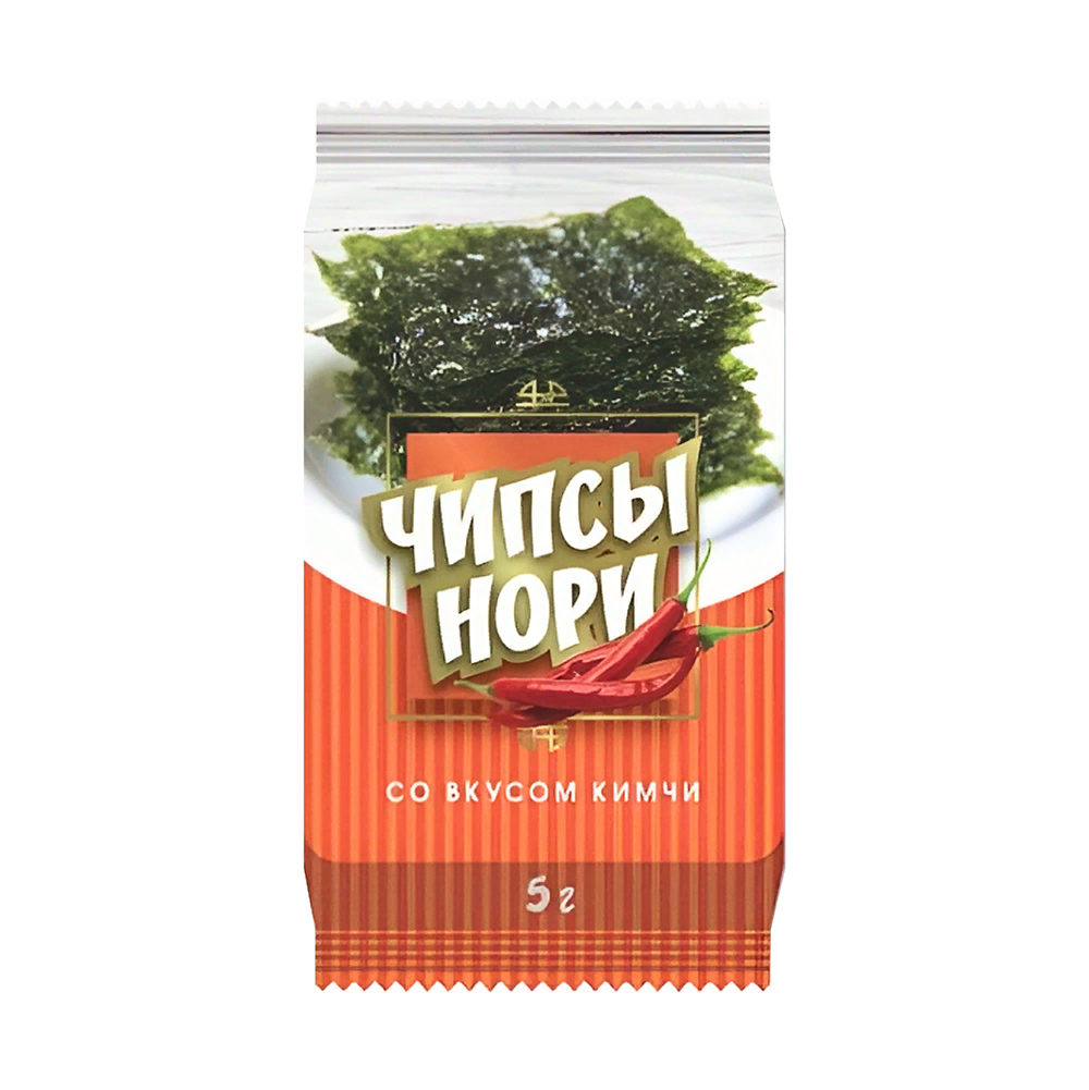 Чипсы нори со вкусом кимчи, 5 г - купить в интернет-магазине Fix Price ...