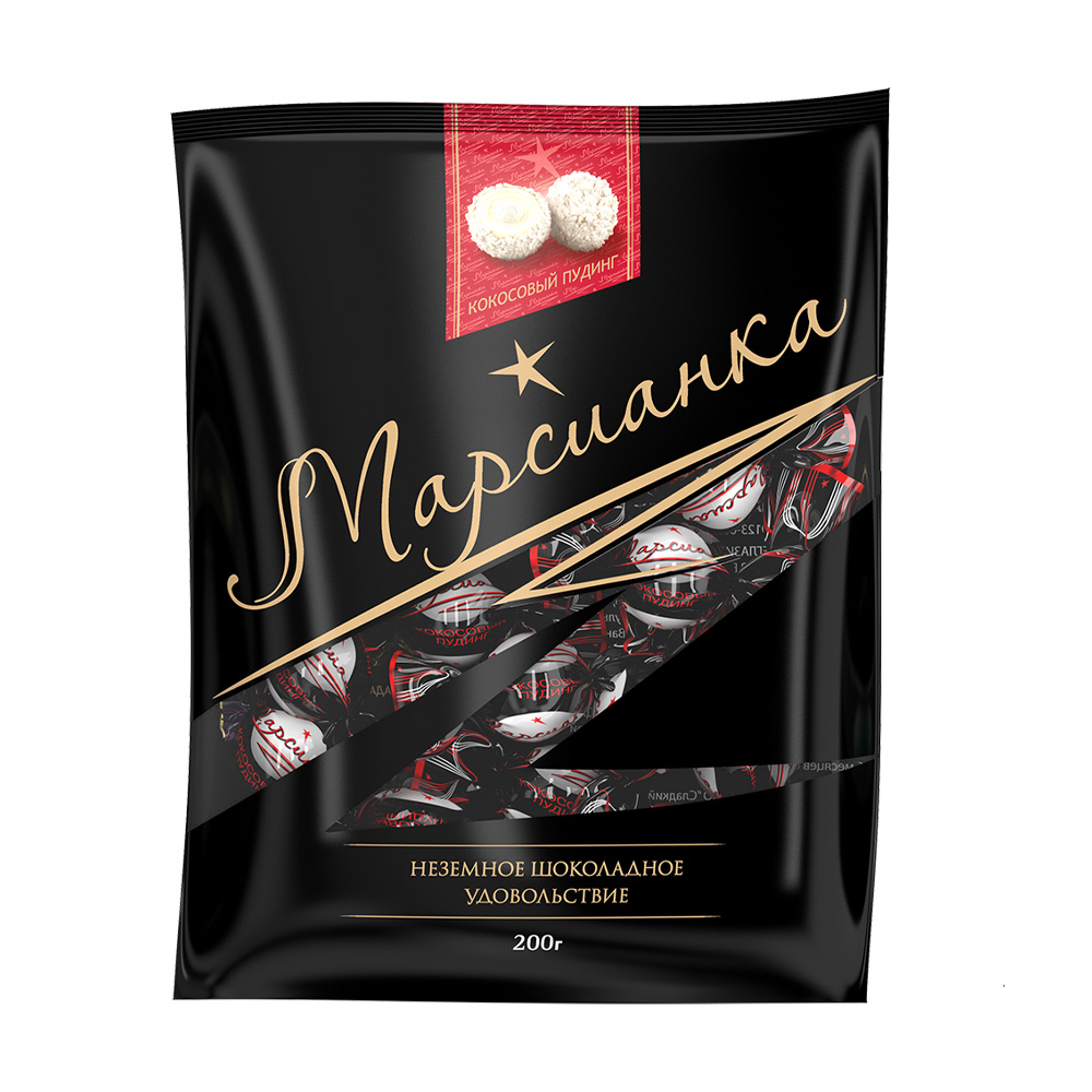 Конфеты "Марсианка" с кокосовым пудингом, 200 г - купить через интернет ...