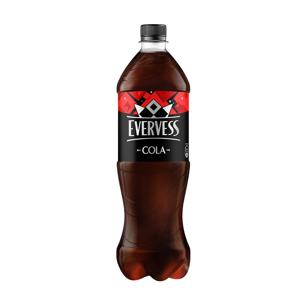 Сильногазированный напиток "COLA", EVERVESS, 1 л - купить в интернет ...